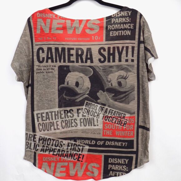 Disney Parks Large Mickey Minnie Donald Daisy All Over Print (BUNDLE PRICE $6) - Picture 3 of 4